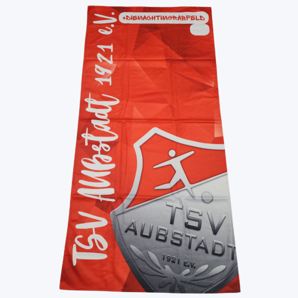TSV Aubstadt vollbedrucktes Badetuch
