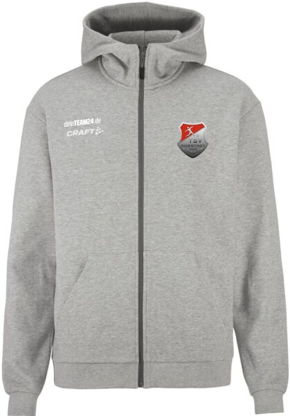 TSV Aubstadt Sweatjacke Herren grau